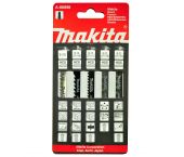 Makita A-86898 Juego de hojas de sierra de calar de 5 piezas - Madera / Metal / Plástico