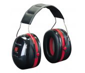 3M Peltor H540 Optime lll Protectores auditivos- Negro/Rojo - OPT3BK