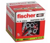 fischer DuoPower 10 x 50 (50 piezas)